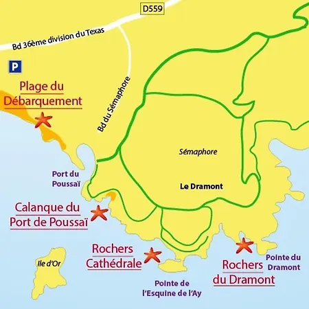 Quartier D'agay Lägenhet Saint-Raphaël